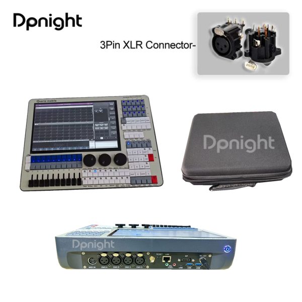 DPnight™️ MINI Quartz Console V16 Titan Stage Lighting Controller For Party Lighting Classic DMX Stage Lights Console - Image 2