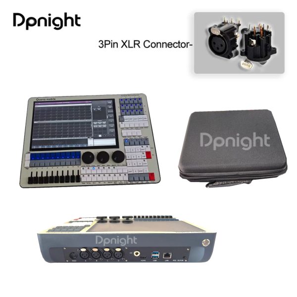 DPnight™️ MINI Quartz Console V16 Titan Stage Lighting Controller For Party Lighting Classic DMX Stage Lights Console - Image 2