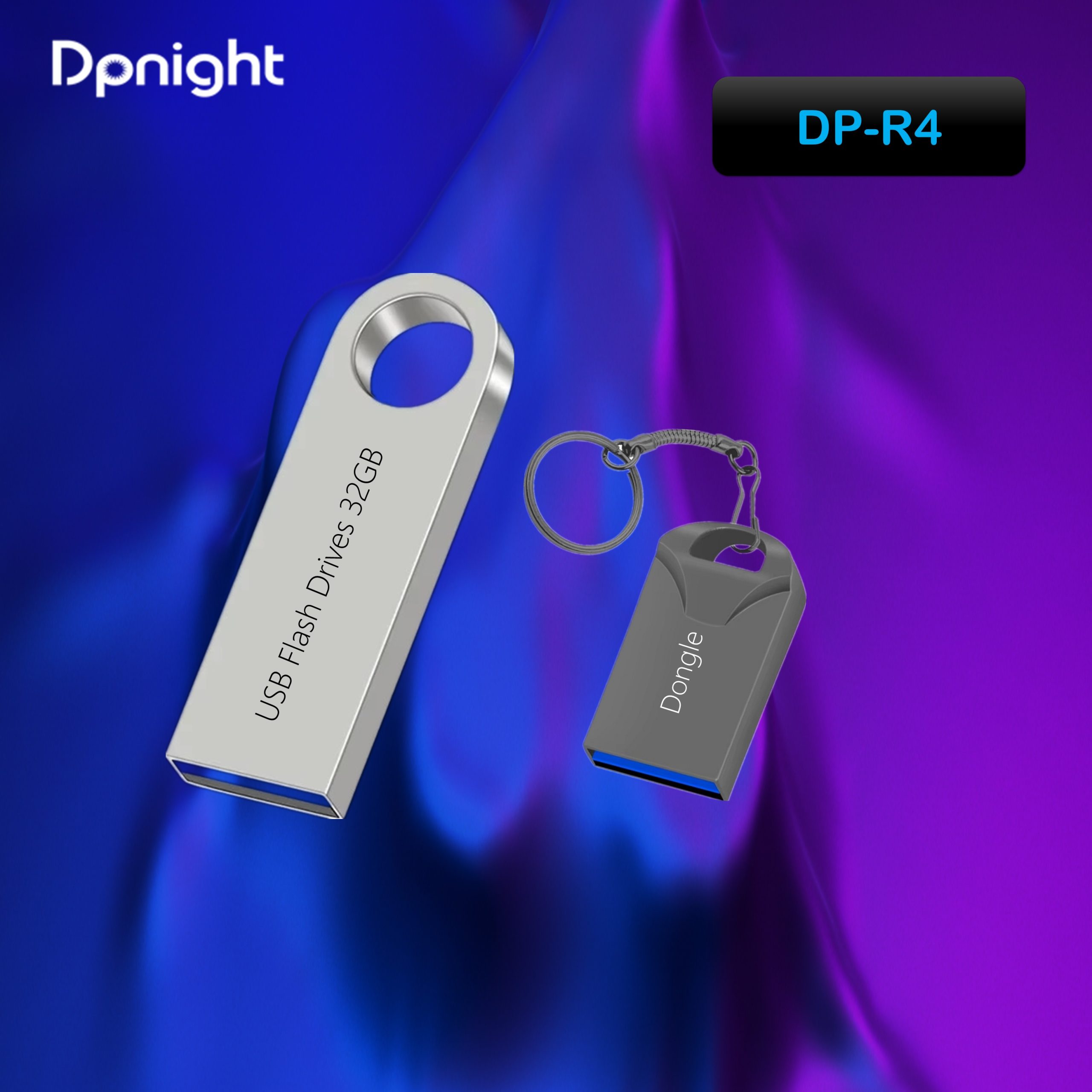 DPnight™️ DP-R4 Custom USB Flash Drives 32GB & Dongle Professional tools tailored for stage lighting designers, empowering your creativity