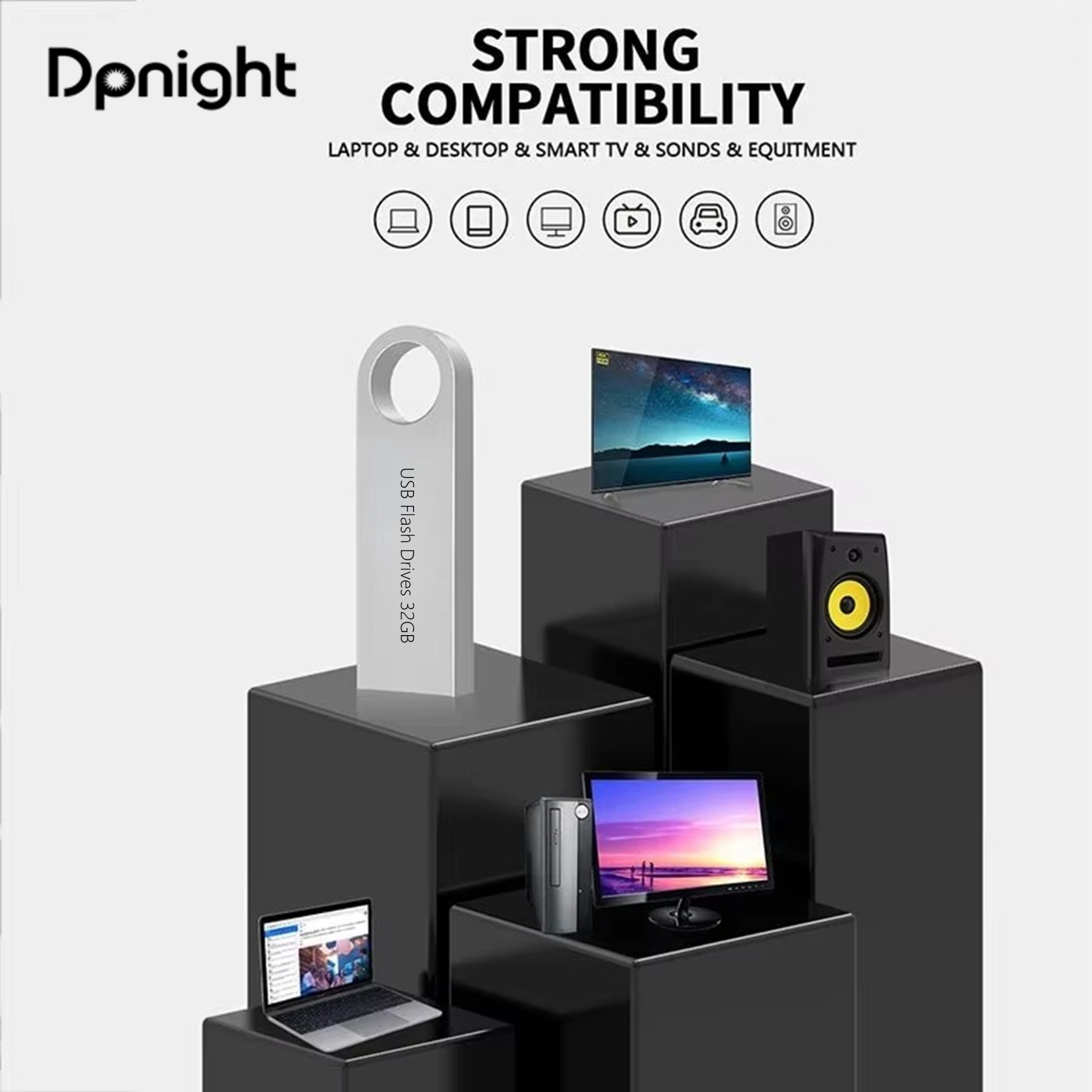 DPnight™️ DP-R4 Custom USB Flash Drives 32GB & Dongle Professional tools tailored for stage lighting designers, empowering your creativity - Image 4